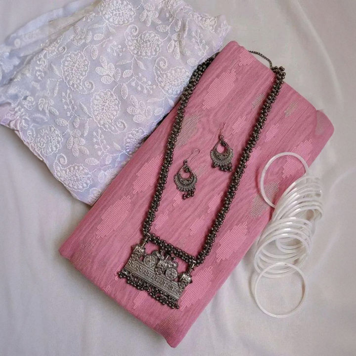 জামদানী শাড়ি  মেটালের গহনা  রেশমি চুরি By (NFC)