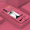 Hontinga for Infinix Hot 12 Back Cover New Anime Naruto Side Design Case Square Edg Silicone Phone Case.