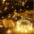 Home Decoration party String fairy lights Battery Operated Light for decoration 50 pcs bulb 15-20 feet Long- Room Decoration Light-44787. 