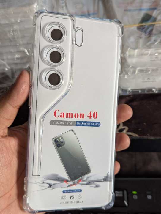 Tecno%20Camon%2040%20Premium%20Silicone%20Case%20Crystal%20Clear%20Soft%20TPU%20Ultra-Thin%20Transparent%20Flexible%20Protective%20Mobile%20Phone%20Back%20Cover%20-%20Image%203