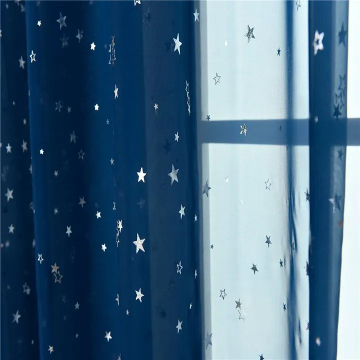 Star%20Print%20Tulle%20Curtains%20Window%20Drapes%20Sheer%20Purdah%20for%20Home%20Living%20Room%20-%20Image%208
