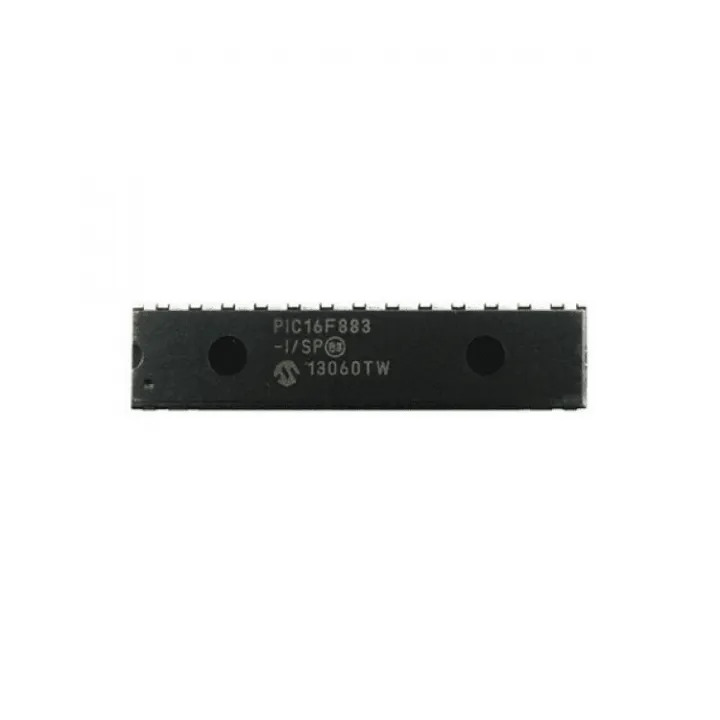 PIC16F883%20PIC-16F883%20PIC%2016F883%20Microcontrollers%20IC%208-Bit%2020MHz%207KB%20Flash%20Microchip%20MCU%20DIP-28%2028%20Pin%20Dual%20In%20Line%20Package%20Chip%20Electrical%20Circuitry%20&%20Parts%20-%20Image%202
