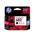 Original HP 682 Printer Black Ink Cartridge. 