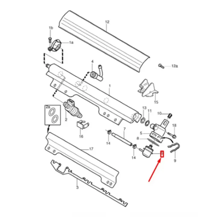 9404583%20Fuel%20Pressure%20Regulator%20for%20S40%20V40%202000-2004%201.9T%20Replacement%20Accessories%20-%20Image%202
