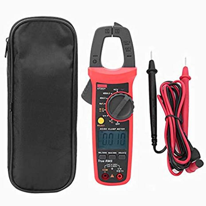 UNI-T UT203+ Digital Handheld Clamp Meter – AC/DC Current Tester 400-600A, True RMS, New