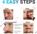 15Pcs Magnetic Nasal Glue Strips | Breathing Nasal Strip | Anti Snoring Nose Clip | Skin Safe Sleep | Nasal Dilator For Breathing | Snoring Stopper For Men | Breathing Starter Kit.