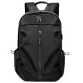 Stylish casual water-repellent backpack breathable trendy college student school bag commuter men's laptop bag.