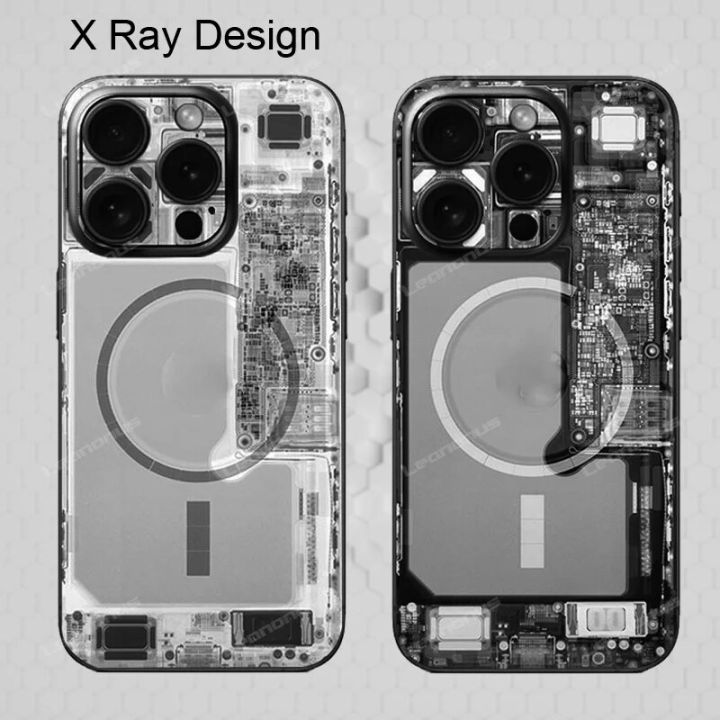 X Ray Design Skin for iPhone 12 13 14 15 Pro Max Plus Back Screen Protector Film Cover X-rayed Tear Down 3M Wrap Matte Sticker Alien Alien