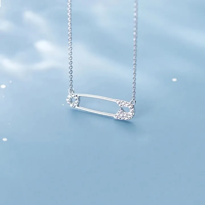 Genuine%20925%20Sterling%20Silver%20Safety%20Pin%20Necklace%20for%20Women%20Crystal%20Pin%20Shape%20Necklaces%20Charms%20Jewelry%20Necklace%20for%20Women%20Pendants%20-%20Image%207