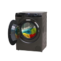 Haier 9 KG Inverter Front Load Washing Machine HW90-BP12357S8 with Official Warranty.