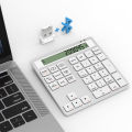 【Bestseller Alert】 2.4G Numeric Keyboard with Screen Display Calculator 2 in1 Portable Number Keypad for Win/. 