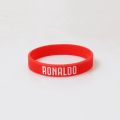 1PCS Football Sports Wrist Strap CR7 Ronaldo Boys Outdoor Sports Rubber Elastic Silicone Bracelet Fans Club Souvenir.