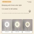 Portable LED Book Light USB Flexo Led Desk Lamp Intelligent Voice Reading Lamp For Computer PC Laptop Ring Eye Care Lighting. 