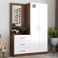 RK Stylish White Vanity Dresser and Cupboard.