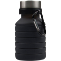 550ML Foldable Collapsible Telescopic Silicone Water Bottle Outdoor Water Cups Red.