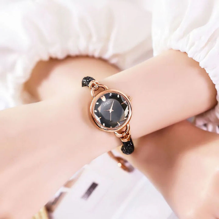 Foreign%20Trade%20Live%20recommend%20French%20Simple%20Temperament%20Watch%20Women's%20Fashionable%20and%20Fresh%20Style%20Bracelet%20Watch%20-%20Image%204