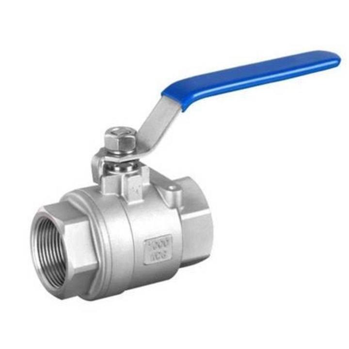 Stainless steel ball valve thared type 1/2" inch