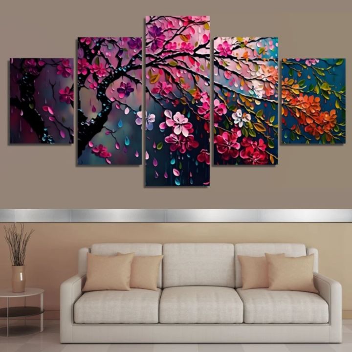 5Pcs%20In%201%20Set%20Wall%20Canvas%20Art%20Ready%20to%20Hang%20for%20Living%20Room%20or%20Bedroom%20Home%20Decoration%20On%20Wall%20Canvas%20Painting%20Wall%20-%20Image%205