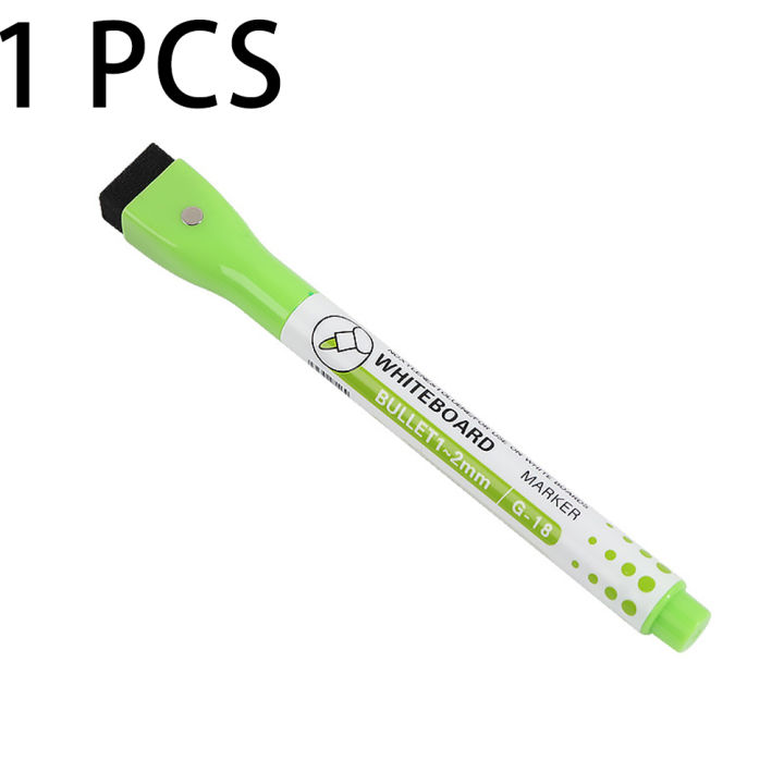 1/5/10Pcs%208%20Colors%20Erasable%20Magnetic%20Whiteboard%20Marker%20Pen%20Blackboard%20Marker%20Chalk%20Glass%20Ceramics%20Office%20School%20Art%20Marker%20Stationery%20-%20Image%209