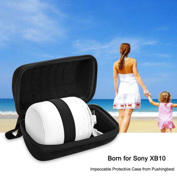 Sony%20SRS-XB10%20Wireless%20Bluetooth%20Speaker%20Storage%20Box%20(Black,%20Fabric%20Polyester%20Fabric%20+%20Mezzanine%20EVA+%20Bottom%20Velvet)%20-%20Image%208