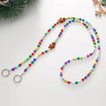 Christmas Series Lanyard Beaded Crossbody Chain Hanging Accessories.