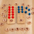 Addition Subtraction Peg Game Math Counting Pegs 10 Frames Board Counting Peg Wood Math Addition Subtraction Training for. 
