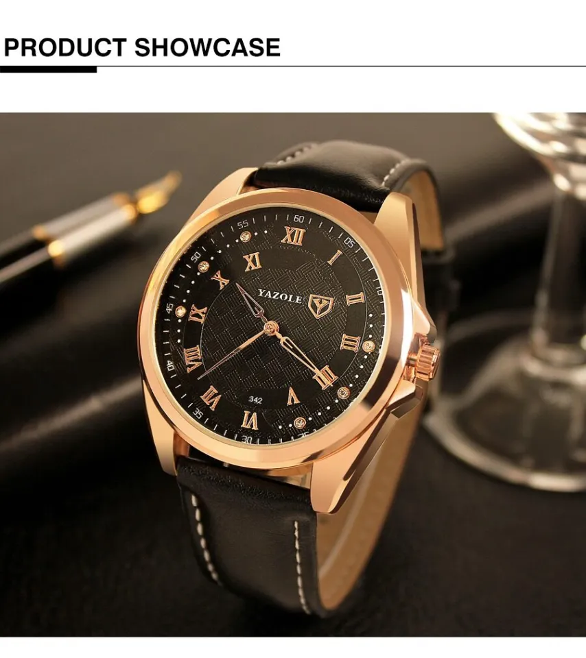 YAZOLE 342 Top Luxury Brand Watch For Man Fashion Sports Men