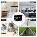 11.8 Inch LCD Screen 4-In-1 Air Quality Detector Air Quality Monitor for Home School Office US Plug. 