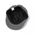 Vintage Newsboy Caps Spring Autumn Classic Gray Octagonal Cap Men Women Hat Winter Cotton Flat Cap British Painter Cap. 