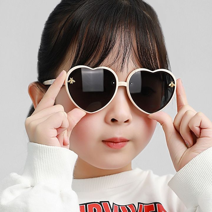 1/2pcs%20Fashion%20Heart-Shape%20Sunglasses%20For%20Kids%20Retro%20Cute%20Pink%20Cartoon%20Sun%20Glasses%20Frame%20Girls%20Boys%20Baby%20Children%20Eyewear%20Goggle%20-%20Image%203