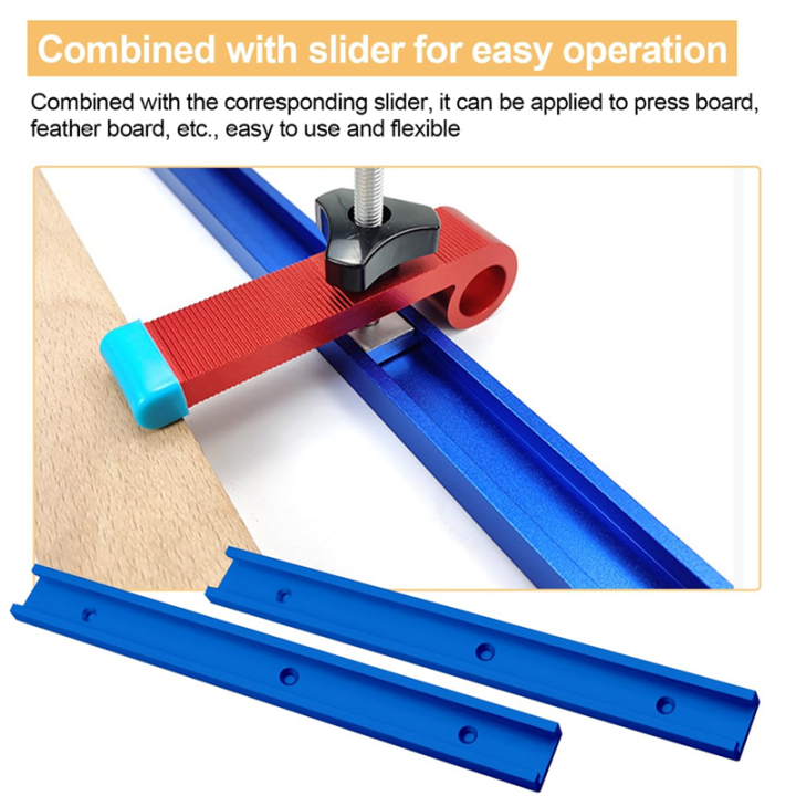 JAERBEE%202T-Guide%20Rail%20Clamp%20Rails%20Made%20of%20Aluminium%20Alloy,400%20mm%20T-Slot%20Track%20MitreRail%20Set,Groove%20SlidRail%20with%20M8/M6%20Slider%20-%20Image%205
