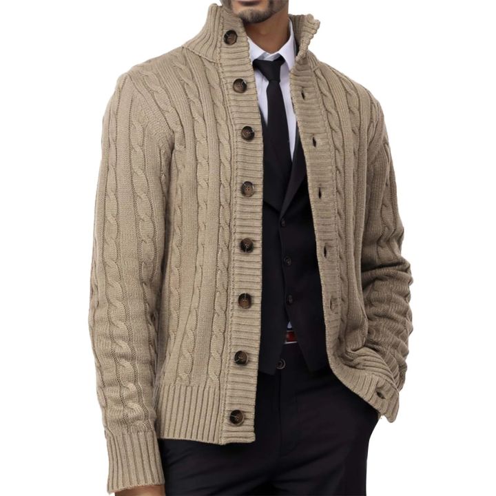 Men%E2%80%99S%20Knitted%20Sweater%20Gothic%20High%20Collar%20Pullover%20Top%20Fashion%20Casual%20Autumn%20And%20Winter%20Button%20Cardigan%20Coat%20Streetwear%20Cashmere%20-%20Image%203