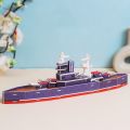 3D Ship Puzzle Assembled Paper Dragon Boat Battleship Jigsaw Children Early Learning Educational Toys Gift. 