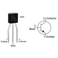 10Pcs 2N5551 2N 5551 Transistor 180V 0.6mA  NPN Transistor TO-92 Bipolar High Voltage Transistor BJT NPN General Purpose Amplifier Transistor. 