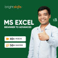 MS Excel Beginner to Advanced - Bright Skills. 