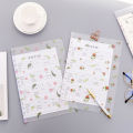 AlineYLingg PVC A4 Binder Pockets Clear Zipper Folders for Notebook Binder Files Reports Binder.
