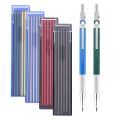 2 Pcs Metal Welding Marker with 48 PCS Round Refills for Tube Pipe Welder.
