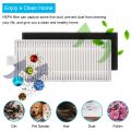 SRIWEN Replacement Main Brush Side Brush HEPA Filter Compatible for 11S 15C 30C 35C Robots Vacuum Cleaner Accessories.