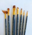 Keep Smiling Artist Nylon Hair 7pcs Mix Brush Set. 