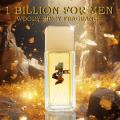 100ML 3.4FL.OZ Men's Perfume, Long Lasting Woody Spicy Notes 1 Billion Cologne, Eau de Parfum, Feronomas Perfume Hombre. 