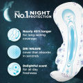 Whisper Bindazzz Nights Heavy Flow Sanitary Pads for Women, XL+, 30 Napkins. 