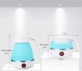 Silicone Foldable Electric Kettle / Portable Mini Electric Kettle for Travel. 