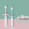 RENJE Newborn Soft Silicone Fresh Breath Teeth Cleaning Tooth Decay Prevention 360 Degree Children Teeth Brush Baby Training Toothbrush Oral Care Tools Kids Toothbrush. 