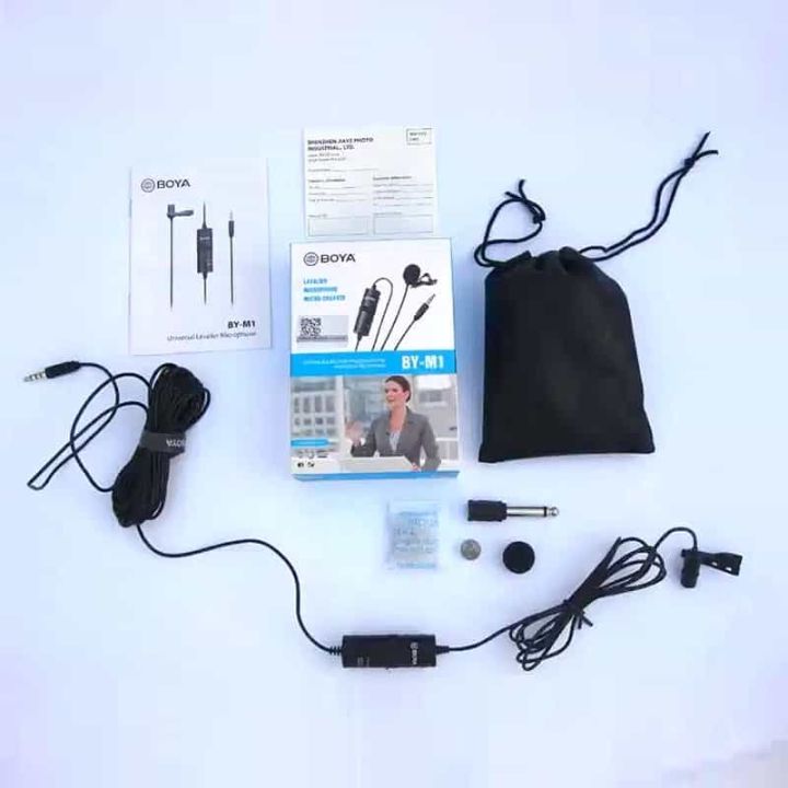 Microphone Boya By - M1 - Black colur