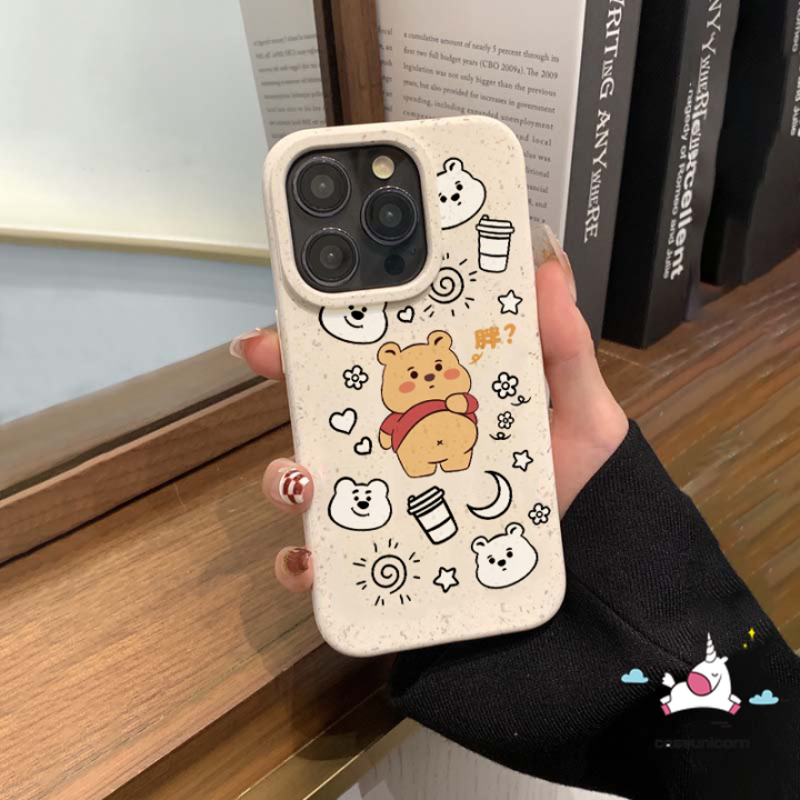 Cartoon%20Strawberry%20Bear%20Phone%20Case%20Compatible%20For%20iPhone%207plus%20XR%2011%2015%2013%2014%2012%20Pro%20Max%20X%207%2015%206%208%206S%20Plus%20XS%20MAX%20SE%202020%20Winnie%20the%20Pooh%20Doodle%20Degradable%20Soft%20Cover%20-%20Image%202