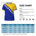 Custom Name Number Bosnia And Herzegovina Flag Emblem 3D T-shirts For Men Women Tees jersey team Soccer Football Fans Gift. 