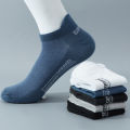 HoneyYami 5 Pairs/Lot High Quality Men Ankle Socks Breathable Cotton Sports Mesh Casual Athletic Thin Cut Short Sokken Plus Size. 