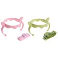 2pcs/Set Baby Feeding Bottle Plastic Handles Anti-lost Strap Holder for Comotomo. 