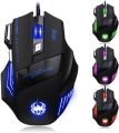 7200 DPI 7 Buttons Professional LED Optical USB Wired Gaming Mouse Mice for Gamer.