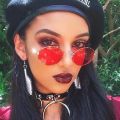 【beauty code store】2020 Round Metal Sunglasses Classic Small Famous Glasses Brand Designer Eyewear Women Retro Personality. 